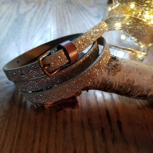 NWOT GAP SPARKLY DRESSY THIN BELT
